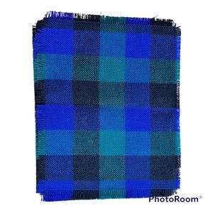 Vintage Cobalt blue and green table placemats Joan Green